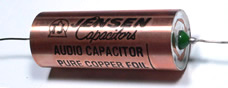 Copper tube & foil cap